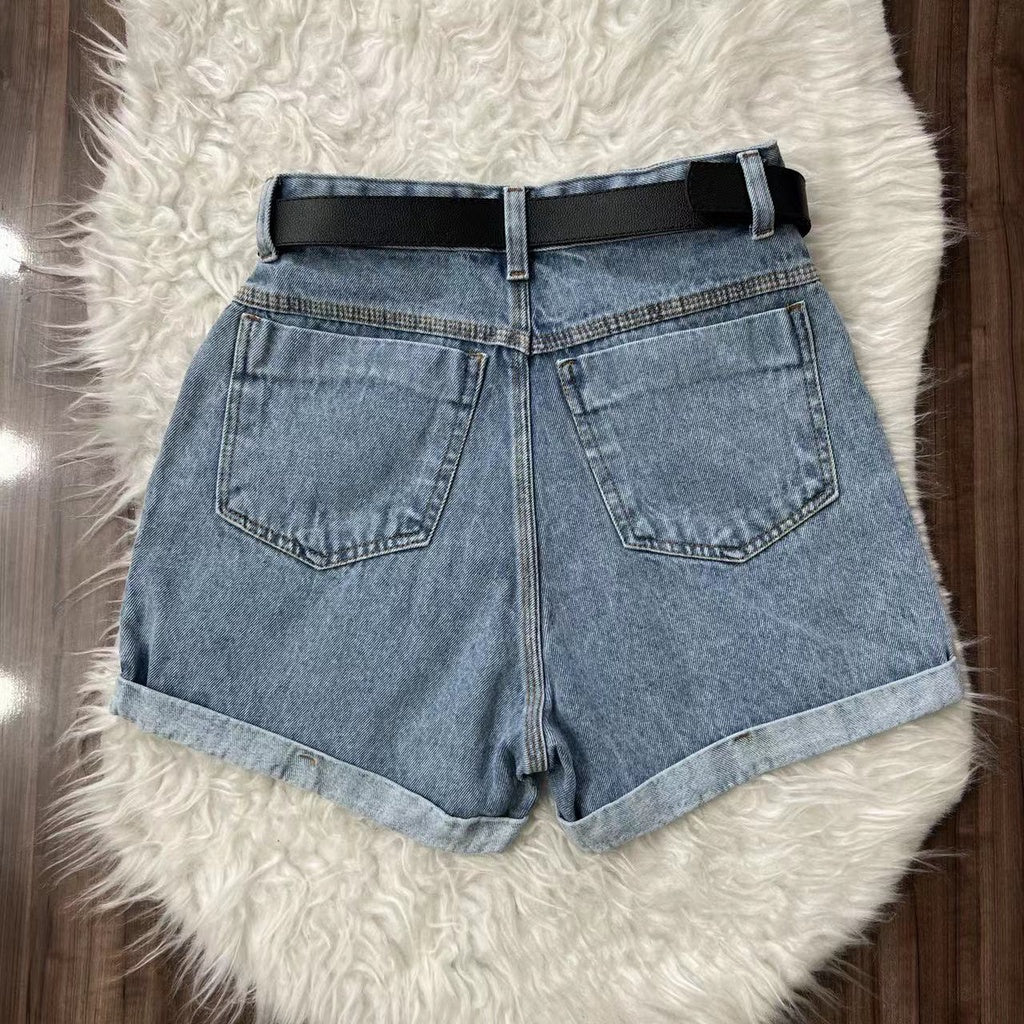 KIT 4 PEÇAS SHORTS JEANS
